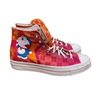 Converse Chuck 70 Hi Doraemon Habanero Gold A15790C Men's 10.5 Limited Edition